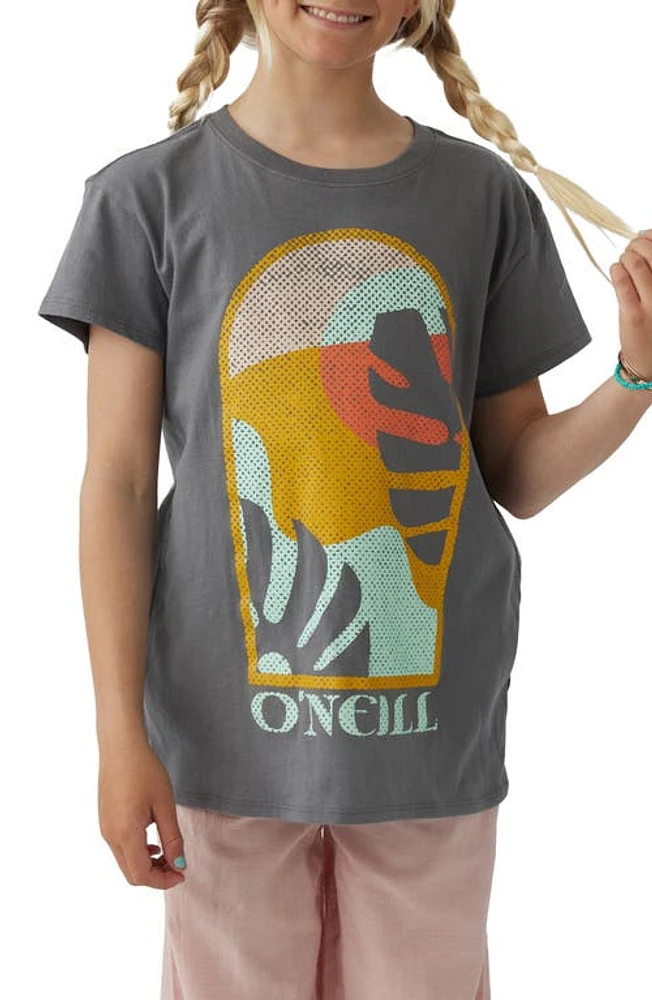 O'Neill Kids' Tropicool Graphic Tee in Smoked Pearl at Nordstrom