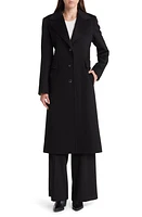 Fleurette Holland Longline Wool Coat in Black at Nordstrom, Size 8P