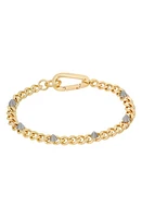 AllSaints Stud Chain Flex Bracelet in Twotone at Nordstrom