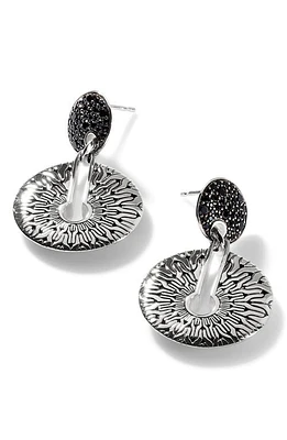 John Hardy Radial Drop Earrings in Black at Nordstrom