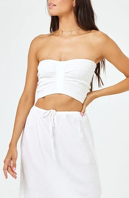 LSPACE Summer Feels Smocked Tube Top at Nordstrom,