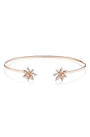 Hueb Luminus Diamond Cuff Bracelet in Pink Gold at Nordstrom, Size Small