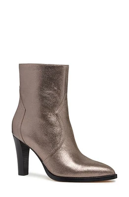 PAIGE Pilar Pointed Toe Bootie in Gunmetal at Nordstrom, Size 9