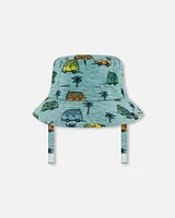 Deux Par Deux Baby Boy's Beach Hat Printed Caravan in Printed Beach Caravan at Nordstrom