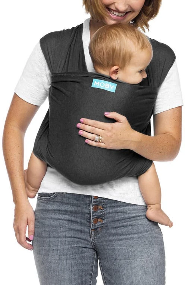 MOBY Evolution Baby Carrier in Charcoal at Nordstrom