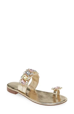 AZALEA WANG Whimsey Sandal Gold Multi at Nordstrom,