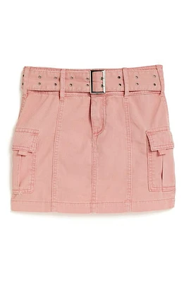 Tractr Belted Cotton Cargo Skirt at Nordstrom,