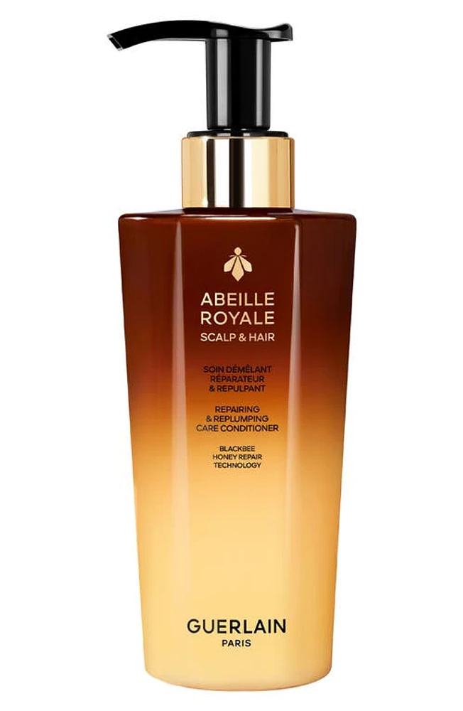 Guerlain Abeille Royale Scalp & Hair Repairing & Replumping Care Conditioner at Nordstrom, Size 9.8 Oz