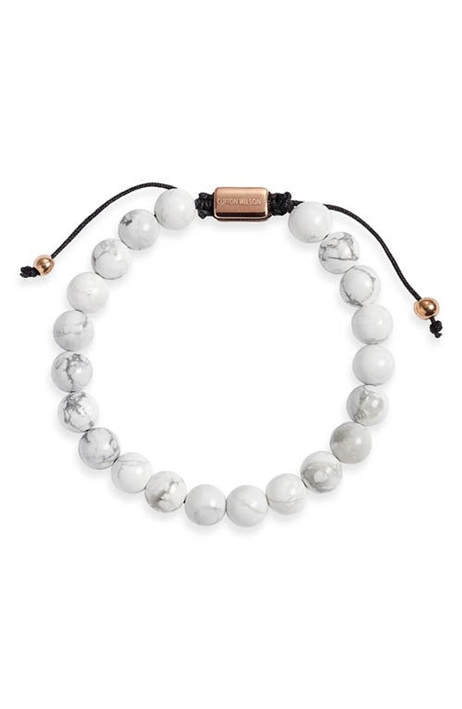 CLIFTON WILSON Men's Tiger's Eye Beaded Bracelet in at Nordstrom