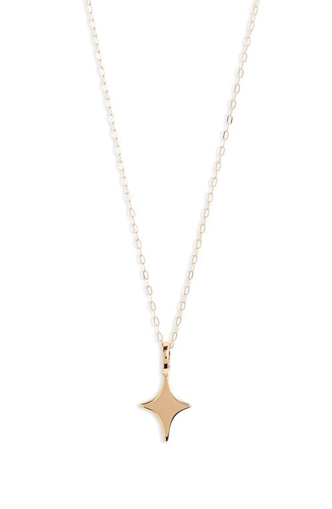 MIRANDA FRYE Sophie Starburst Pendant Necklace in Gold at Nordstrom