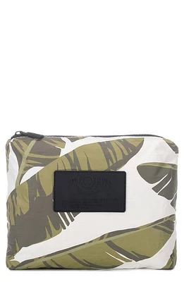 Aloha Collection Small Water Resistant Tyvek Zip Pouch in Luau at Nordstrom