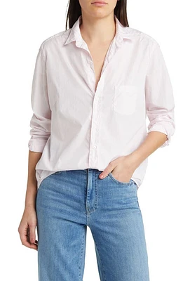 Frank & Eileen Relaxed Button-Up Shirt Thin Pink at Nordstrom,