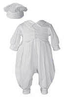 Little Things Mean a Lot Romper & Hat Set White at Nordstrom