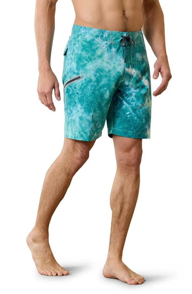 Tommy Bahama Molokai Tide For First Board Shorts Mint Mojito at Nordstrom,