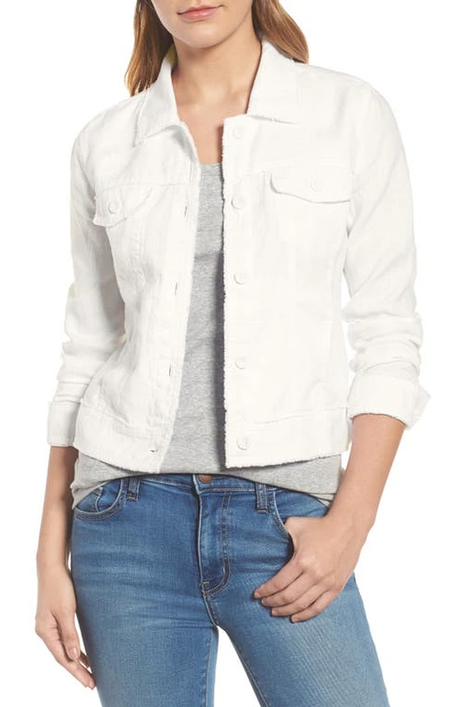 Tommy Bahama Two Palms Linen Raw Edge Jacket at Nordstrom,