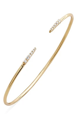 BaubleBar Rima Crystal Cuff Bracelet in Gold at Nordstrom