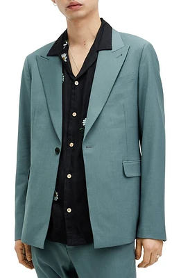 AllSaints Moad Sport Coat Petrol Blue at Nordstrom,