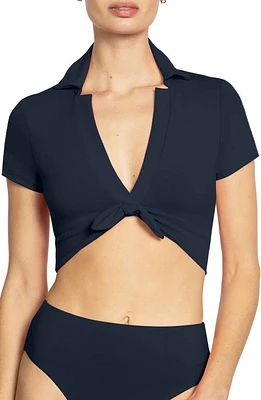 Robin Piccone Ava Shirt Bikini Top at Nordstrom,