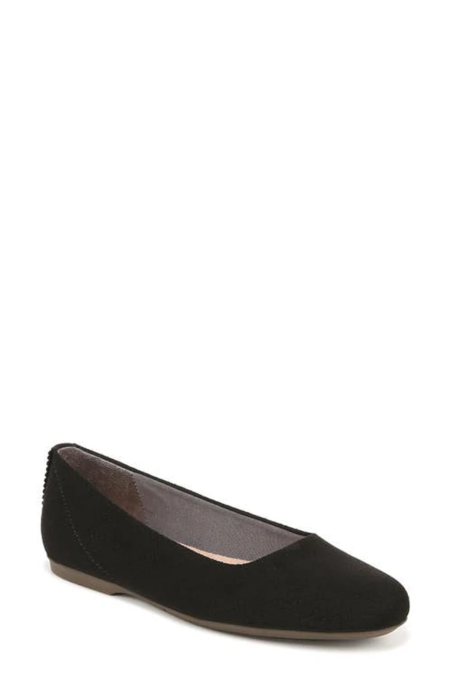 Dr. Scholl's Wexley Perforated Flat Black at Nordstrom,