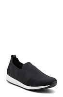 ara Leena II Slip-On Sneaker Black Wovenstretch at Nordstrom,