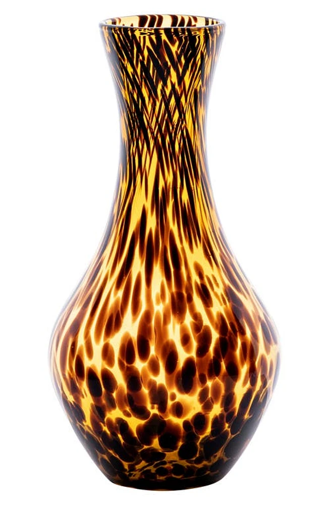 Juliska Puro Tortoiseshell Pattern Glass Carafe in Brown at Nordstrom