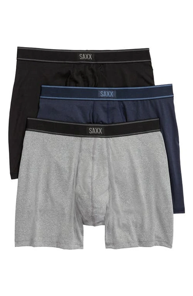 SAXX 3-Pack Relaxed Fit Boxer Briefs //Navy at Nordstrom