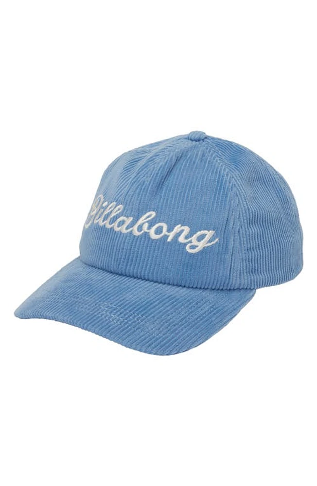 Billabong Embroidered Logo Baseball Cap in Marina at Nordstrom