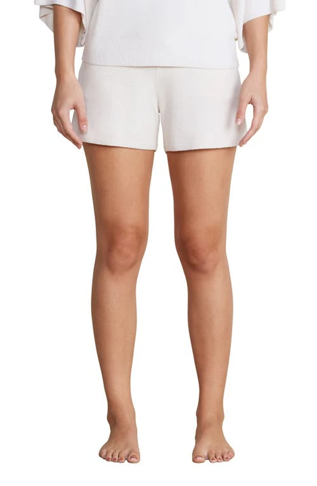 barefoot dreams CozyChic Ultra Lite Drawstring Lounge Shorts Sand Dune at Nordstrom,