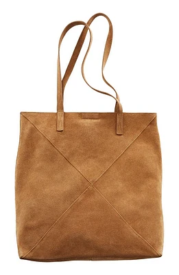 MANGO Shopper Bag in Medium Brown at Nordstrom