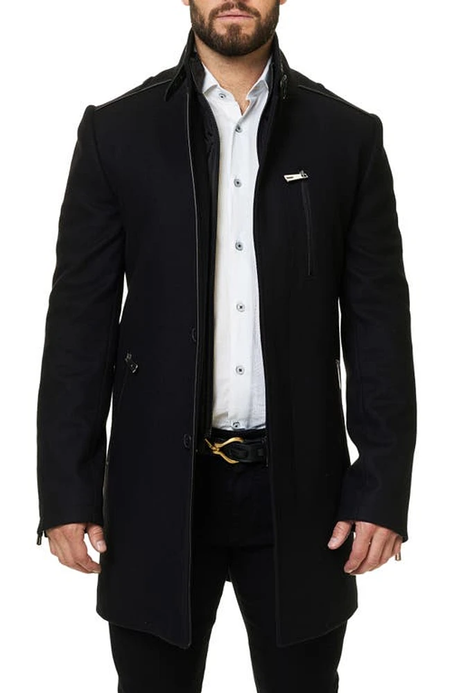 Maceoo Captain Coat in Black at Nordstrom, Size 7