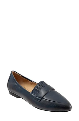 Trotters Emotion Loafer Navy Leather at Nordstrom,