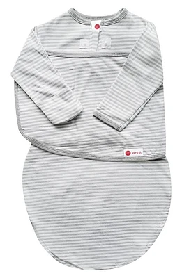 embé 2-Way Swaddle in Gray Stripe at Nordstrom, Size 0-3 M