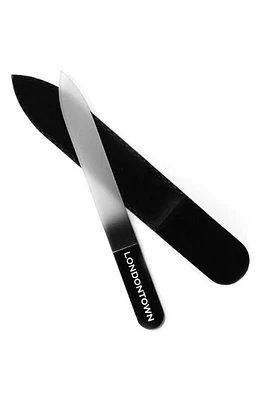 Londontown Glass Nail File in Black at Nordstrom