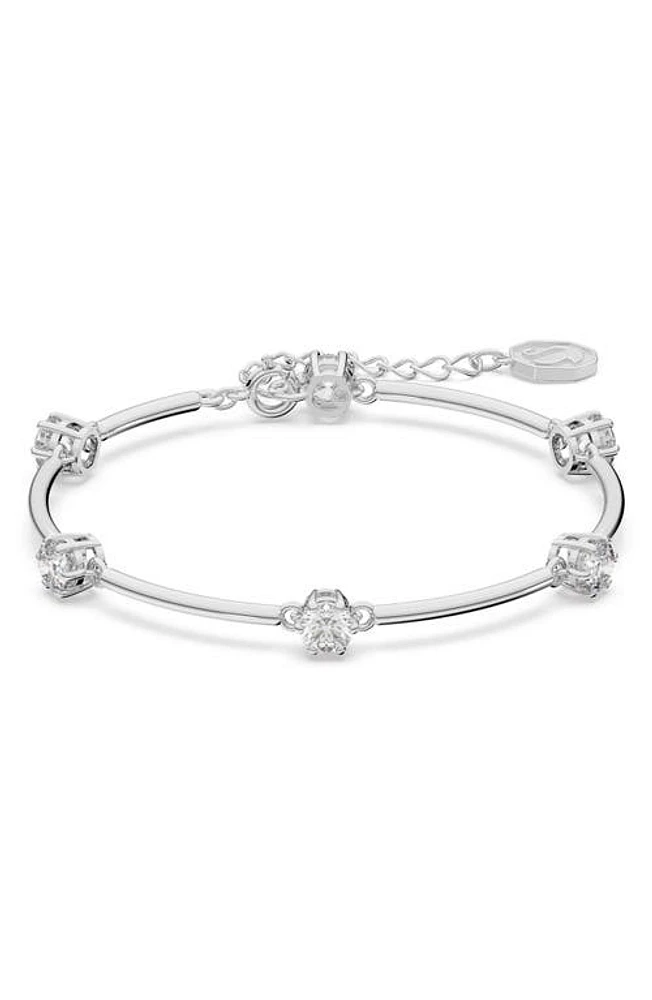 Swarovski Constella Crystal Bangle in Silver at Nordstrom, Size Medium