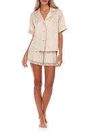 Flora Nikrooz Selena Satin Charmeuse Short Pajamas at Nordstrom,