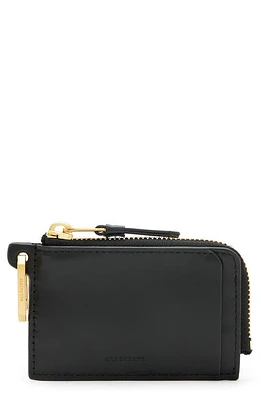 AllSaints Remy Leather Wallet in Black at Nordstrom