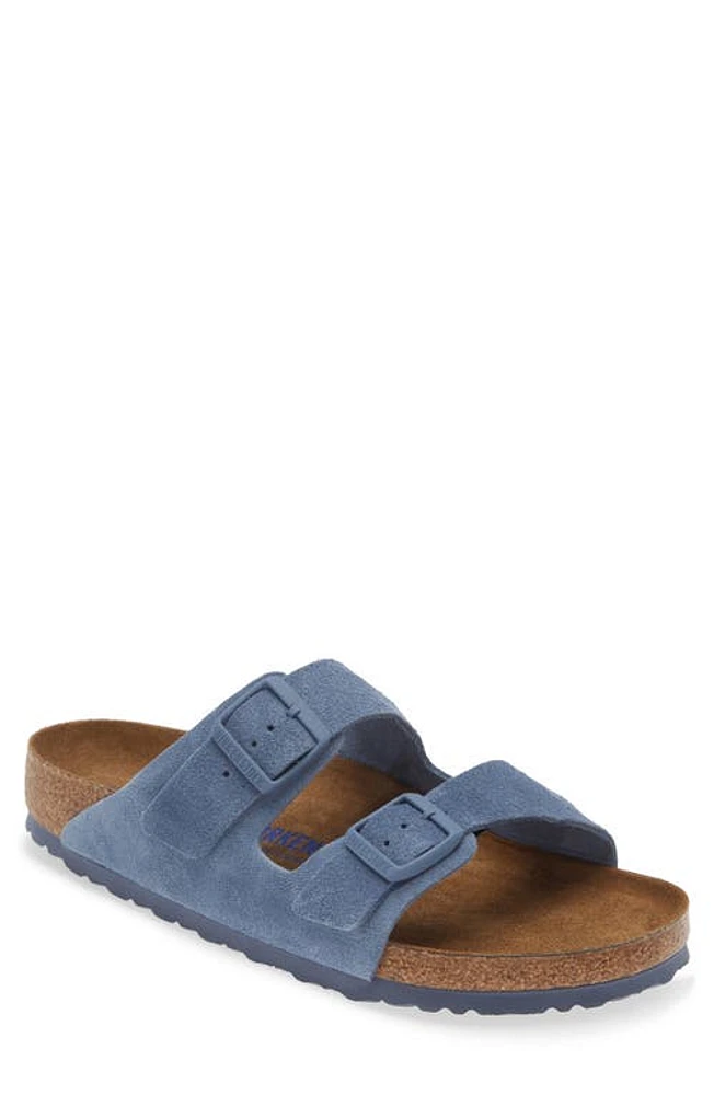 Birkenstock Arizona Soft Slide Sandal Midnight at Nordstrom,