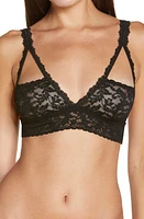 Hanky Panky Retro Half Cup Bralette Black at Nordstrom,