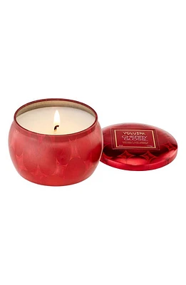 Voluspa Cherry Gloss Mini Tin Candle at Nordstrom, Size One Size Oz