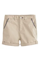 Baker by Ted Kids' Stretch Cotton Chino Shorts Natural at Nordstrom,