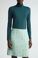 St. John Collection Nuda Jersey Turtleneck Top at Nordstrom,