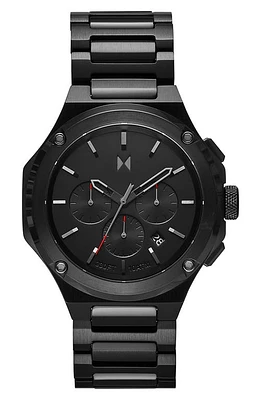 MVMT WATCHES MVMT Raptor Chronograph Bracelet Watch, 46mm in Black at Nordstrom