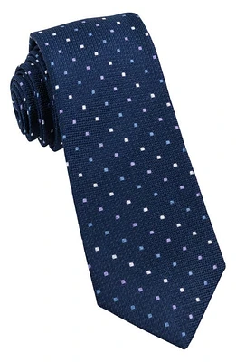 W. R.K Multi Dot Silk Tie in Navy at Nordstrom