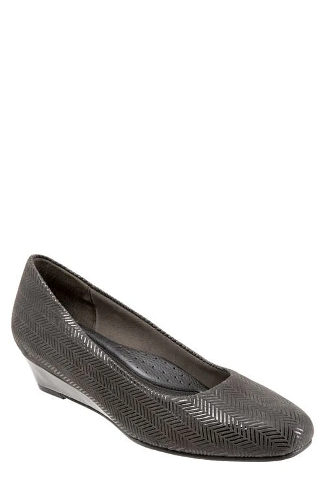 Trotters 'Lauren' Pump Dark Grey at Nordstrom,