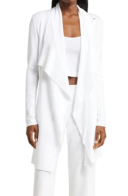 Lunya Organic Pima Cotton Robe Sincere White at Nordstrom,