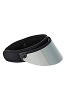 Bluestone Sunshields Shorty Lux Visor in Black/Chrome at Nordstrom