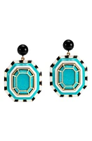 NeverNoT Grab 'n' Go Ready 2 Avenue Drop Earrings in Blue at Nordstrom