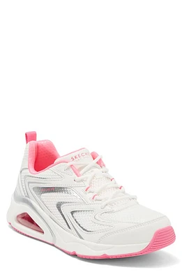 SKECHERS Tres-Air Sneaker White/Pink at Nordstrom,