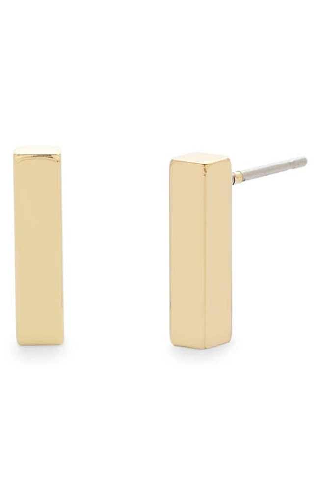 Brook and York Casey Bar Stud Earrings in Gold at Nordstrom