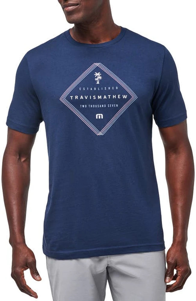 TravisMathew Barrel Ride Graphic T-Shirt Total Eclipse at Nordstrom,